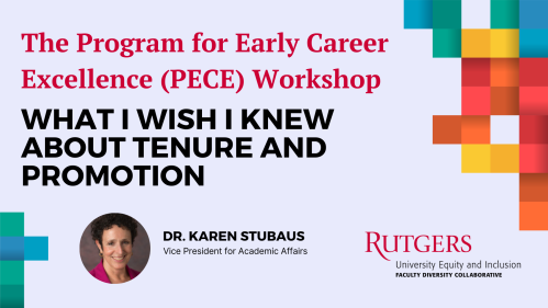What I wish I knew about tenure and promotion