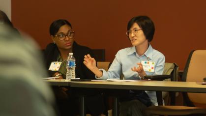 One Participant Speaking
