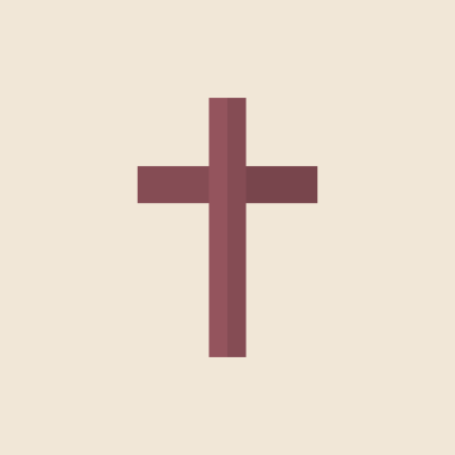 Cross to represent Christianity