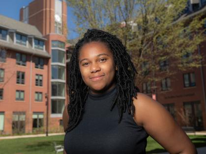 Kyra Bostic, a Rutgers University-New Brunswick senior