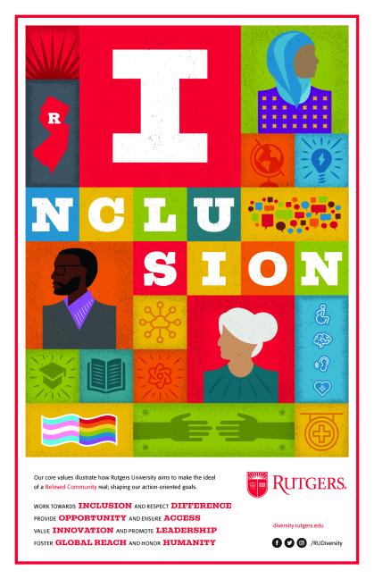 Rutgers Diversity values poster